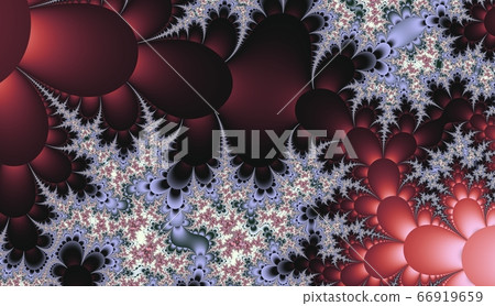 Abstract computer generated meditative colorful 66919659