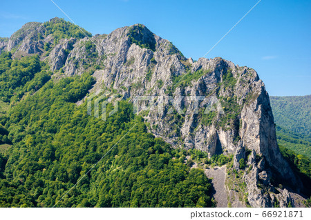 rocks and cliff of romania gorges. beautiful rocks and cliff of romania gorges. beautiful 66921871