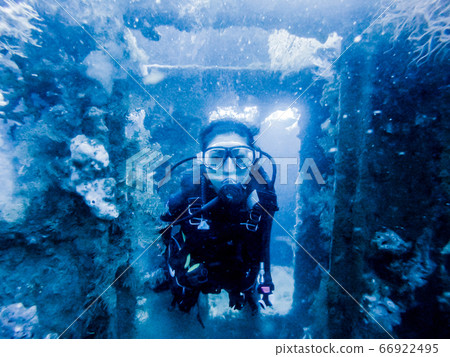 潛水的女人 66922495