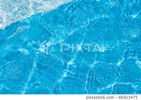 Summer color pool water 66923475