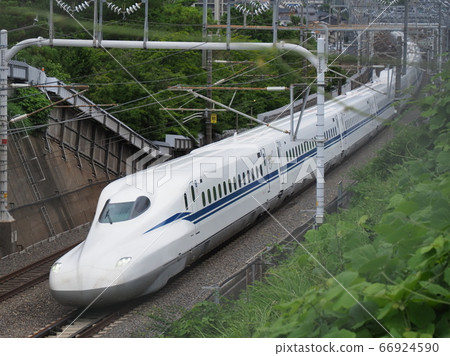 大津市石山附近的新幹線N700S J5編隊測試 66924590