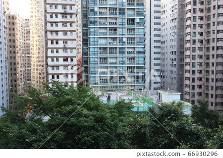 29 April 2020 the city view of kennedy town hong 66930296