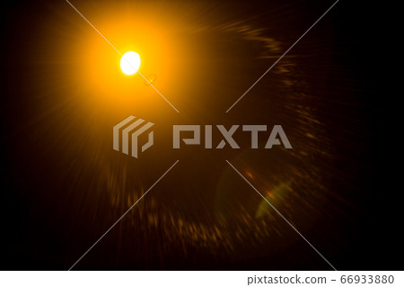 Abstract Natural Sun flare on the black Abstract Natural Sun flare on the black 66933880