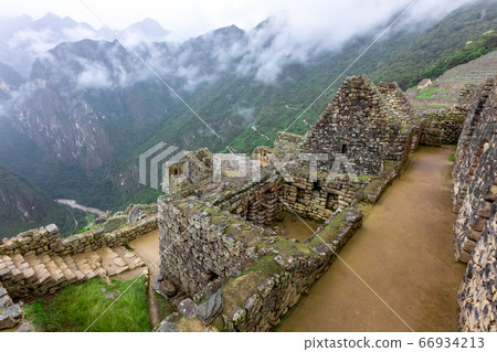 Machu Picchu, a Peruvian Historical Sanctuary. One 66934213