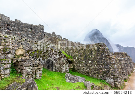 Machu Picchu, a Peruvian Historical Sanctuary. One 66934218
