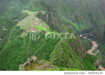 Machu Picchu, a Peruvian Historical Sanctuary. One 66934220