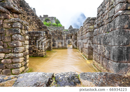 Machu Picchu, a Peruvian Historical Sanctuary. One Machu Picchu, a Peruvian Historical Sanctuary. One 66934223