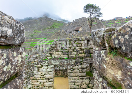 Machu Picchu, a Peruvian Historical Sanctuary. One Machu Picchu, a Peruvian Historical Sanctuary. One 66934224