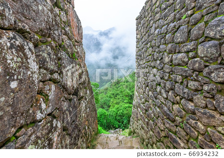 Machu Picchu, a Peruvian Historical Sanctuary. One 66934232
