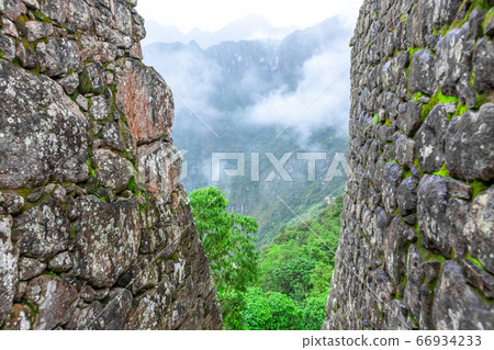 Machu Picchu, a Peruvian Historical Sanctuary. One Machu Picchu, a Peruvian Historical Sanctuary. One 66934233