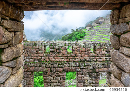 Machu Picchu, a Peruvian Historical Sanctuary. One 66934236