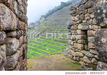 Machu Picchu, a Peruvian Historical Sanctuary. One 66934237