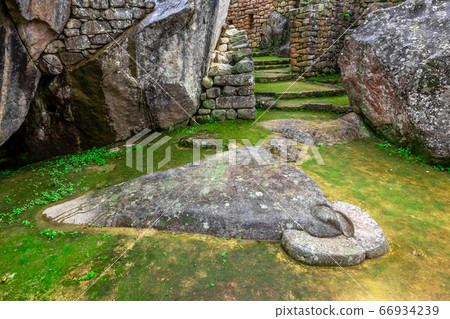 Machu Picchu, a Peruvian Historical Sanctuary. One 66934239