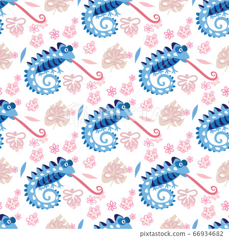 Chameleon pattern 9 66934682
