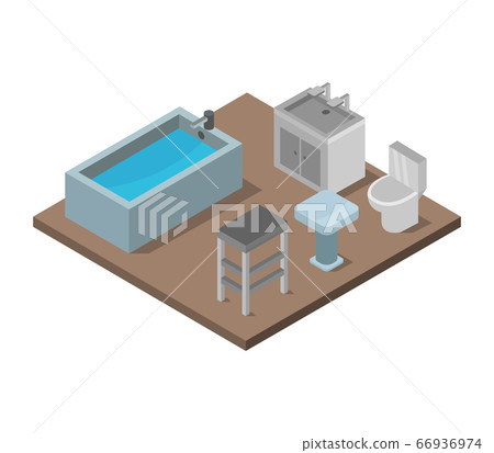 isometric bathroom isometric bathroom 66936974