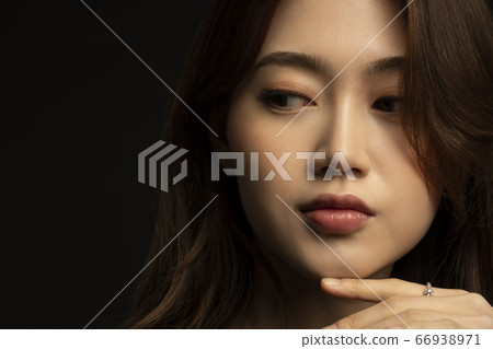 美女，女人，黑色 66938971