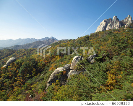 首爾市道峰區道峰洞道峰山的秋天 首爾市道峰區道峰洞道峰山的秋天 66939333