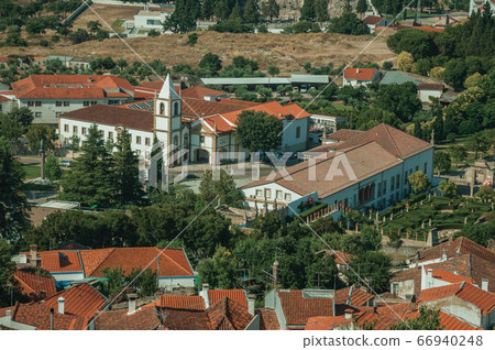 City landscape with old building roofs and church City landscape with old building roofs and church 66940248