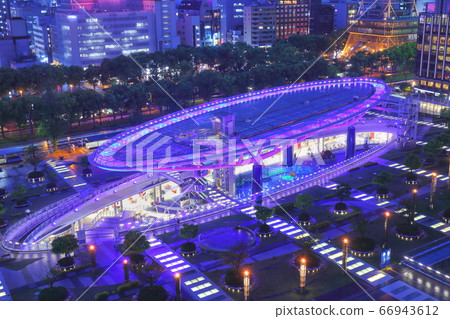 [愛知縣]名古屋電視塔和綠洲的夜景21 66943612