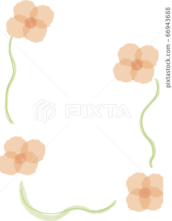 水彩觸摸花框材料 水彩觸摸花框材料 66943688