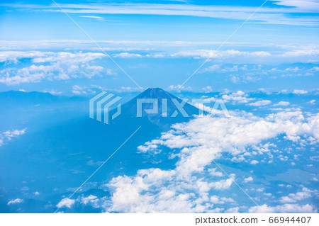 《靜岡縣》富士山/航空照片 66944407