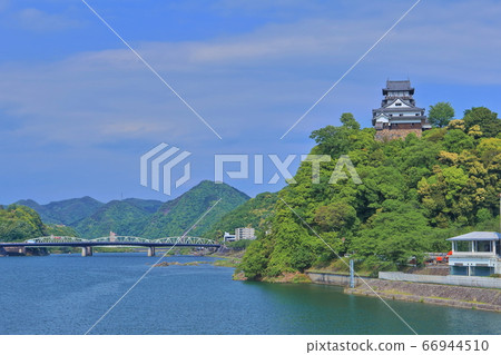 [Aichi] Inuyama Castle Tower and Kiso River 66944510
