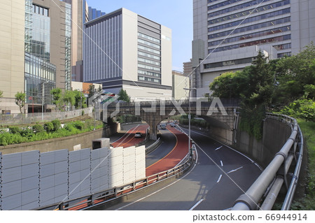 Umebashi Chuo Ku Tokyo Stock Photo