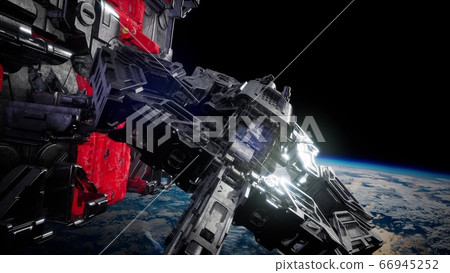 Highly Detailed Huge Spaceship 66945252