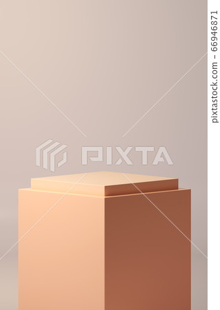 化妝台，3d幾何空間 66946871