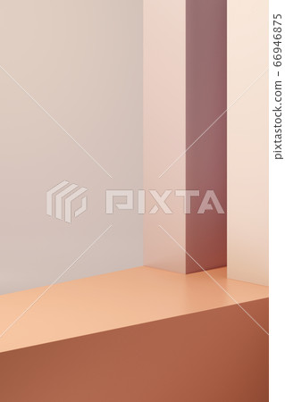 化妝台，3d幾何空間 66946875