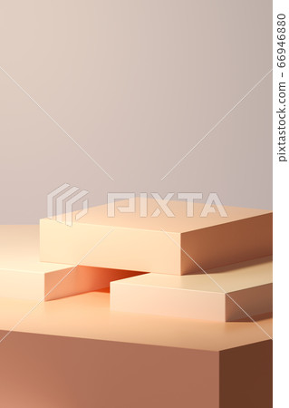 化妝台，3d幾何空間 66946880