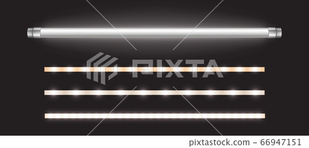 Tube lamp and led strips, long fluorescent bulb 66947151