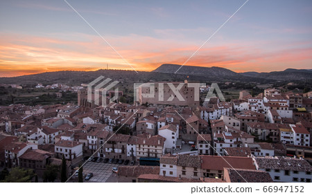 Mora de Rubielos Castle in Teruel Spain Gudar Sierra Mora de Rubielos Castle in Teruel Spain Gudar Sierra 66947152