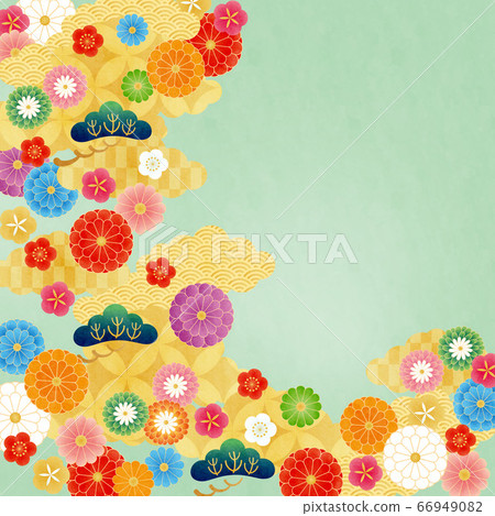 背景素材（日式6）1技術 66949082