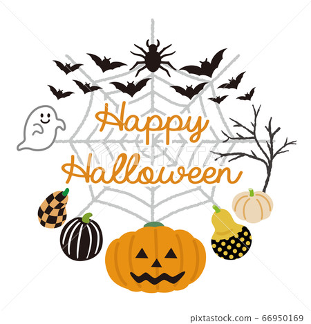 Halloween title illustration 66950169