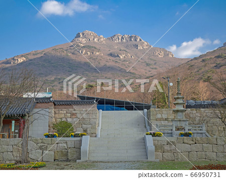 韓國全羅南道海南郡都靈山 韓國全羅南道海南郡都靈山 66950731