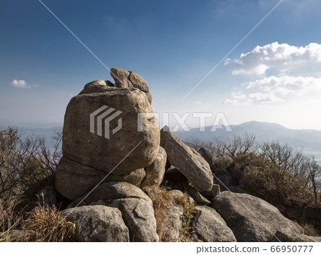 韓國全羅南道海南郡都靈山 韓國全羅南道海南郡都靈山 66950777