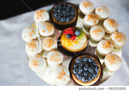 Buffet with a variety of delicious sweets, food ideas, celebration 66950890