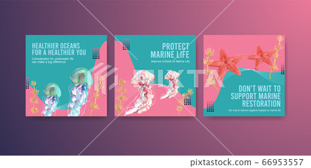 World Oceans Day Environment protection concept World Oceans Day Environment protection concept 66953557