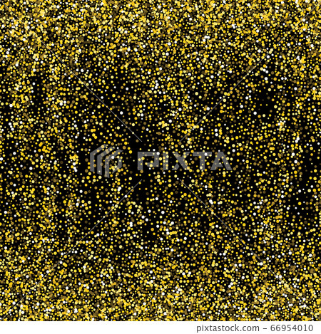 Gold glitters on black background, gold confetti, Gold glitters on black background, gold confetti, 66954010