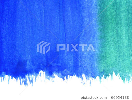Blue and turquoise on white abstract watercolor background Blue and turquoise on white abstract watercolor background 66954188