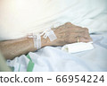 Senior elder asian patient woman in hospital 66954224