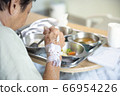 Senior elder asian patient woman in hospital 66954226