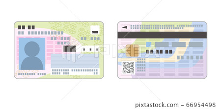Illustration of my number card - Stock Illustration [66954498] - PIXTA