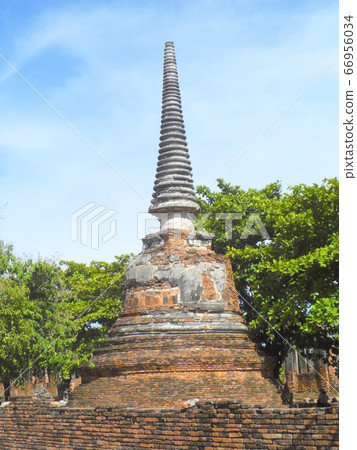 Pagoda at Wat Chaiwattanaram Temple, Ayutthaya, Pagoda at Wat Chaiwattanaram Temple, Ayutthaya, 66956034