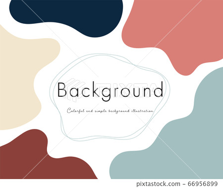 Curved background/material/space with cute color scheme 66956899