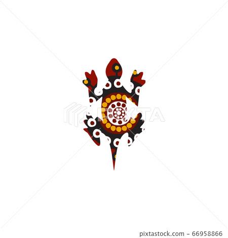 Lizard logo design with aboriginal style 66958866