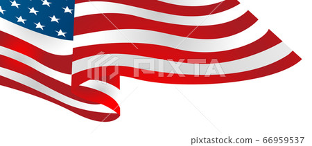 United State Of America flag isolated vector United State Of America flag isolated vector 66959537