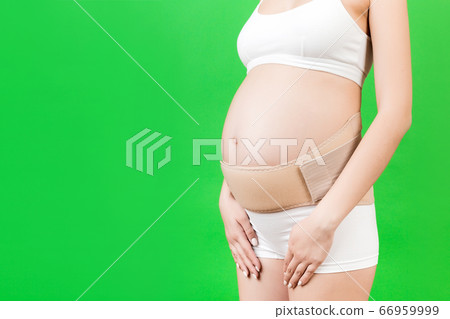 Cropped image of pregnancy belt dressed on Cropped image of pregnancy belt dressed on 66959999