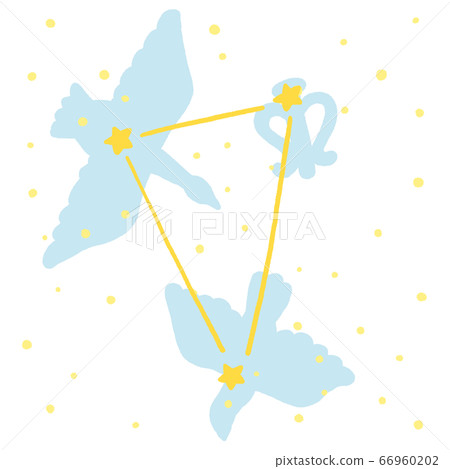 Large triangle in summer 66960202
